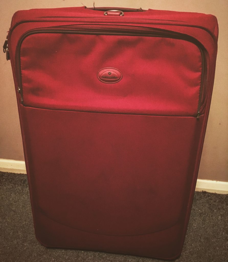 A red case ready packed