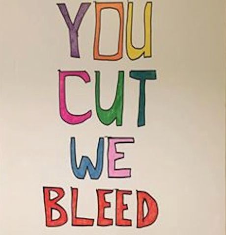 You Cut We Bleed
