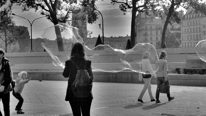 Forever Blowing Bubbles, by Carl Campbell in Paris CC BY-SA 2.0