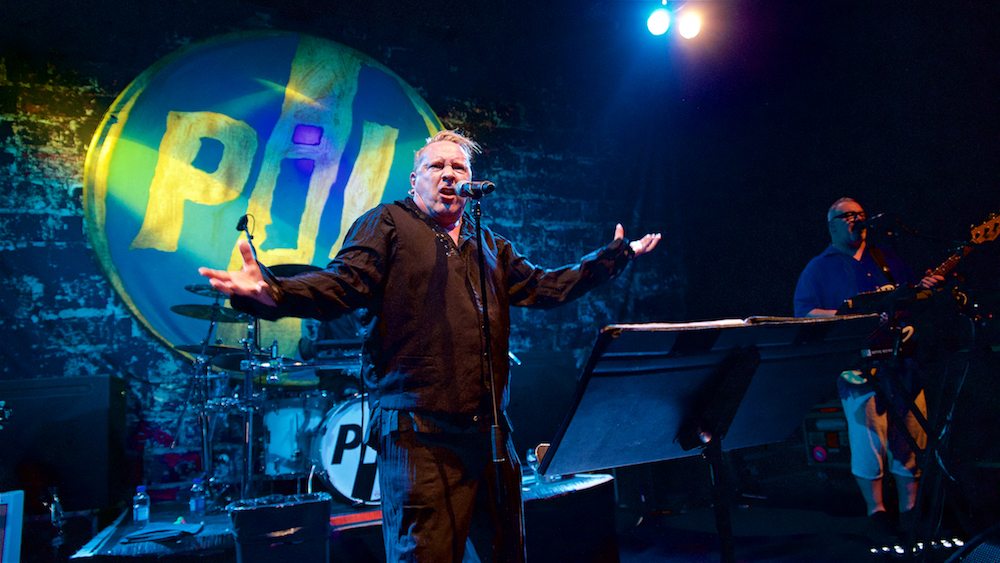 John Lyden with arms outstretched at the Ironworks 2016