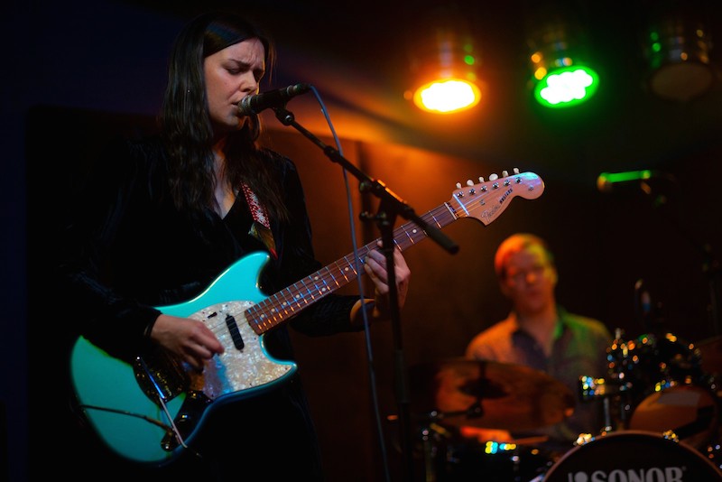 Jill Lorean at The Glad Cafe's Raise the Roof alldayer - by Harrison Reid