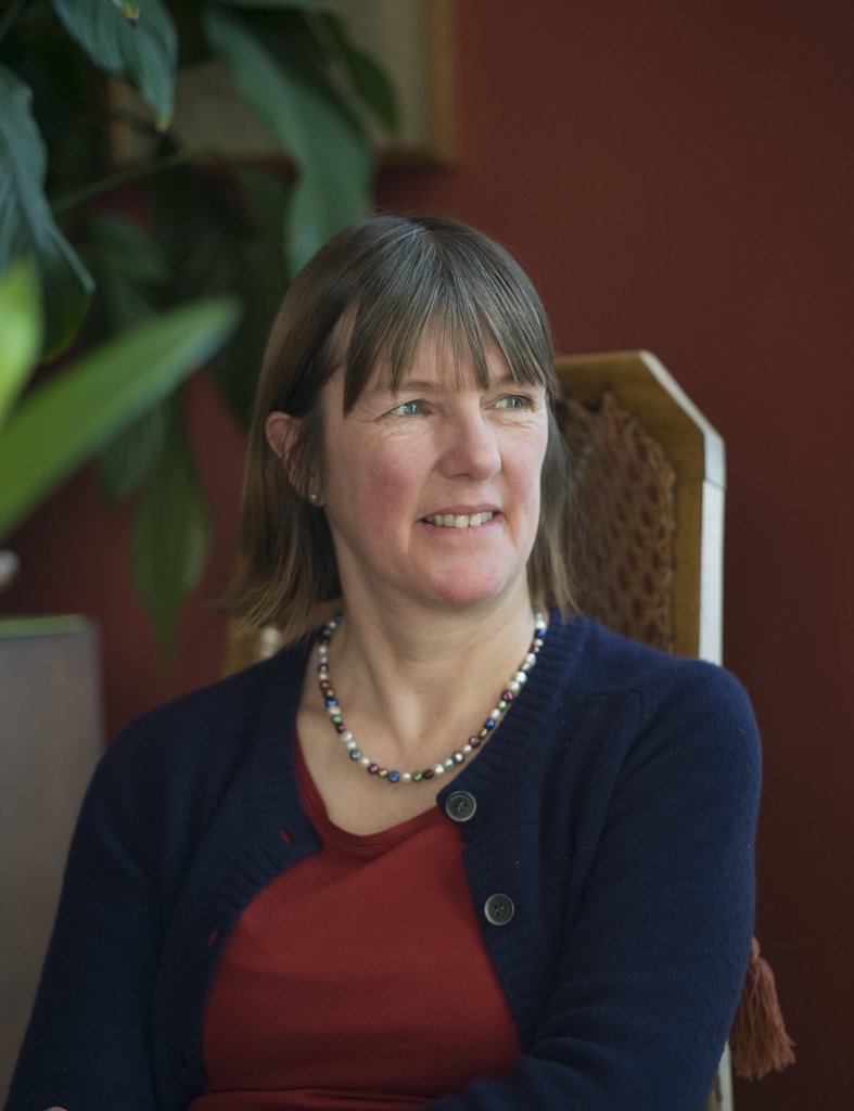 portrait of Kathleen Jamie by Robin Gillanders